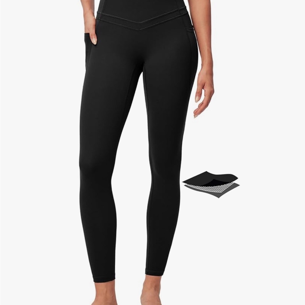 High waisted compression leggings